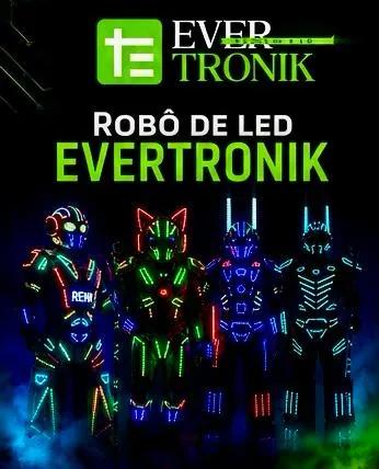 EVERTRONIK ROBÔS DE LED — Fornecedor para eventos em Santa Catarina